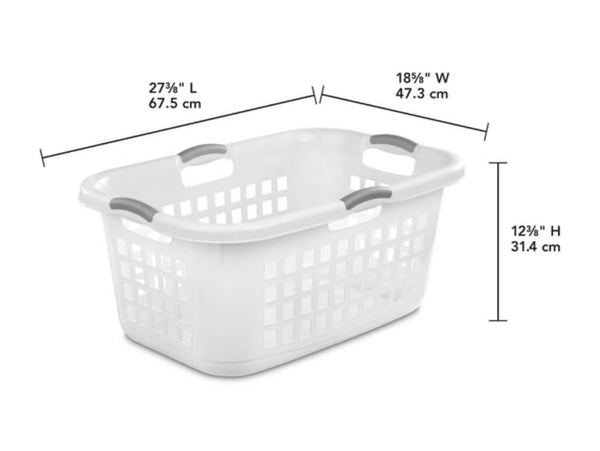 Laundry Basket Holder Storage Shelf (4 Tier, No Wheels, Wide)