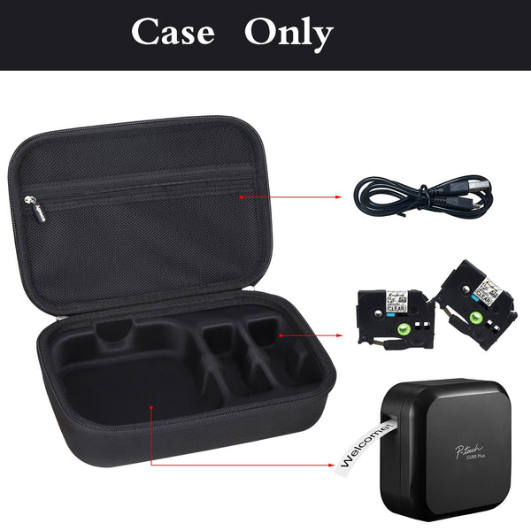 Aproca Case Compatible with Brother P-touch PT-P710BT CUBE Plus Bluetooth Label Maker, Portable Storage Bag for Accessories (Case Only)