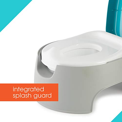 Summer Infant 3-in-1 Train with Me Potty Seat Topper and Stepstool for Toddler Training and Beyond Easy to Empty and Clean Space Saving, Multicolor, 12.7x7.7x14.8"(Pack of 1)
