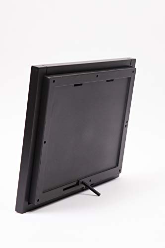 Li'l DAVINCI Art Frames: front-opening, EZ Store wooden frames that allow you to hold up to 50 items in each! (Black, 8.5 x 11)