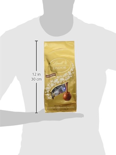 Lindt LINDOR Assorted Chocolate Truffles, Kosher, Great for Holiday Gifting, 21.2 Ounce Bag