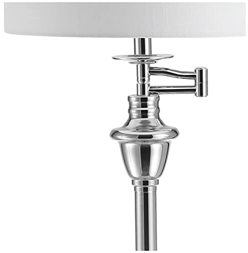 JONATHAN Y JYL3055C Cora 60" Metal/Glass LED Side Table and Floor Lamp Contemporary,Transitional for Bedrooms, Living Room, Office, Reading, Oil Rubbed Bronze, Oil-Rubbed Bronze