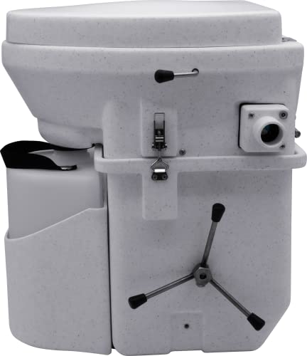 Nature's Head Self Contained Composting Toilet with Close Quarters Spider Handle Design