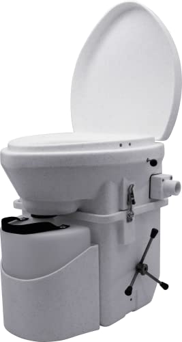 Nature's Head Self Contained Composting Toilet with Close Quarters Spider Handle Design