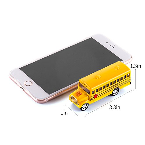 KIDAMI Die-cast Metal Toy Cars Set of 5, Openable Doors, Pull Back Car, Gift Pack for Kids (Official Car)