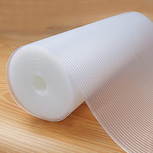 Shelf Liners for Kitchen Cabinets Refrigerator Waterproof Cupboard Liner  Durable Plastic Drawer Mats EVA Material Non Adhesive Fridge Shelves -  Clear