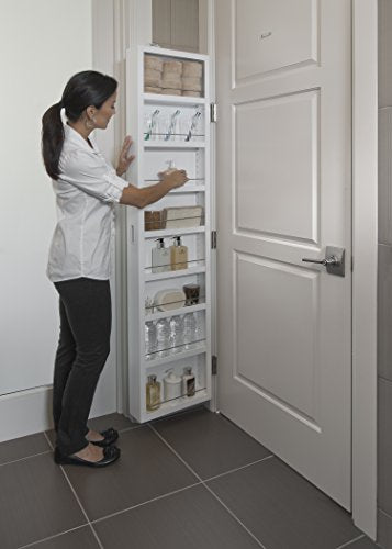 Cabidor Classic | Behind The Door | Adjustable | Medicine Cabinet, Kitchen Cabinet, & Bathroom Storage Cabinet