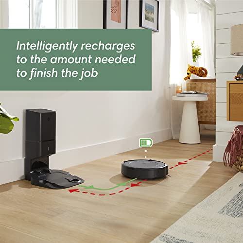 iRobot Roomba i3+ EVO (3550) Self-Emptying Robot Vacuum – Now Clean By Room With Smart Mapping, Empties Itself For Up To 60 Days, Works With Alexa, Ideal For Pet Hair, Carpets