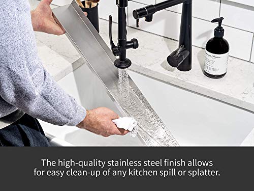 StoveShelf Magnetic Shelf for Kitchen Stove - Kitchen Storage Solution with Zero Installation - Stainless Steel - 30" Length