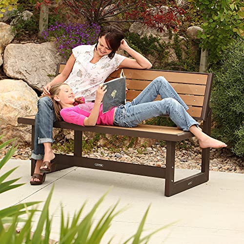 Lifetime 60054 Convertible Bench / Table, Faux Wood Construction