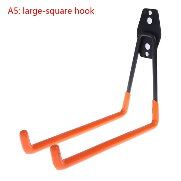 1pc Heavy Duty Metal Hook Garage Organizer Wall Mount Bicycle Hanger Hooks